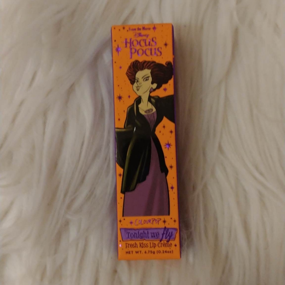 💋FIRM! NWT COLOURPOP X DISNEY HOCUS POCUS TONIGHT WE FLY LIP CREME